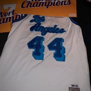 Jerry West Authentic Mitchell & Ness